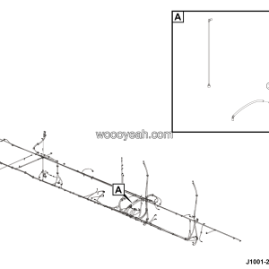 LGMG Mine Truck 2026 - Brake air hose (ng12/nw12-l15*750) - J1001-2710015033.S1A