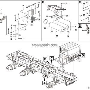 LGMG MT95D Mine Truck - Driving brake assy 1 - J1002-2710010790001