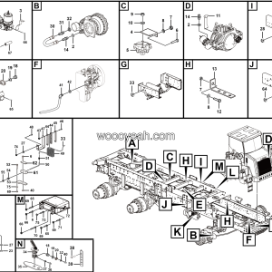 LGMG Off-Highway Dump Truck 2020 - Driving brake assy - J1002-2710011065