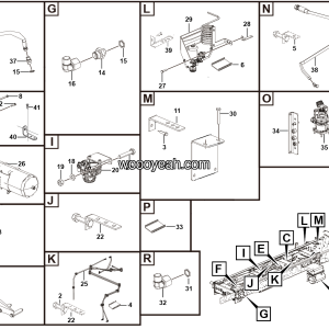 LGMG Off-Highway Dump Truck 2023 - Driving brake assy - J1002-2710012197