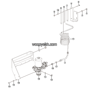 LGMG Off-Highway Dump Truck 2023 - Dryer assembly - J1002-2710012496