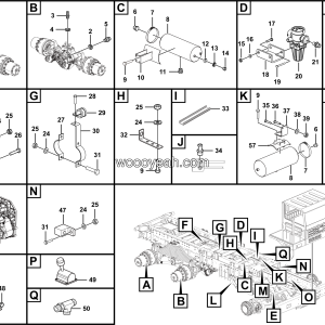 LGMG MT95D Mine Truck - Parking brake assy - J1100-2711010251