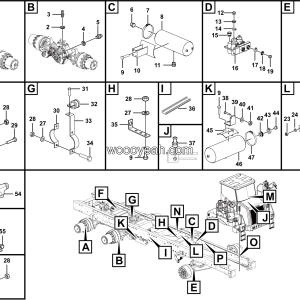 LGMG Off-Highway Dump Truck 2022 - Parking brake assy - J1100-2711010352
