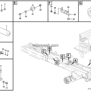 LGMG Mine Truck Mine Truck - Parking brake assembly - J1101-2711010205002