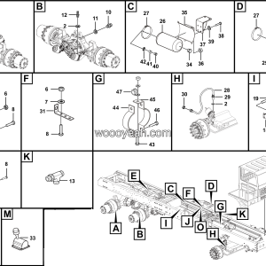LGMG Off-Highway Dump Truck 2021 - Parking brake assy - J1101-2711010448.S