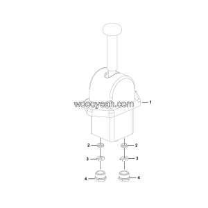 LGMG Off-Highway Dump Truck 2024 - ASM-hand brake valve assemblies - J1101-2711010585.S1A