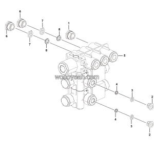 LGMG Off-Highway Dump Truck 2023 - ASM-Module Mount assy - J1101-2711010601