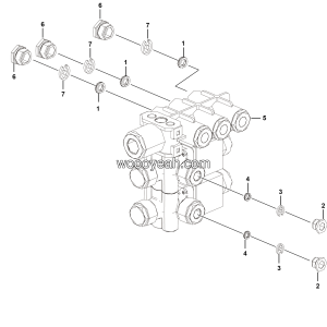LGMG Off-Highway Dump Truck 2023 - ASM-Two solenoid valve assy - J1101-2711010825