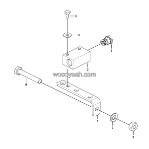 LGMG Off-Highway Dump Truck 2024 - Plate - J1101-2711011300.S1A