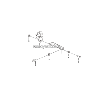 LGMG Off-Highway Dump Truck 2023 - Plate assembly - J1101-2711011364.S1A