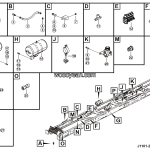 LGMG ？？？a？2？？？？？？？°a？2？¨？？？| 2025 - Parking brake assy - J1101-2711011492.S1A