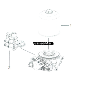 LGMG Mine Truck 2026 - Air handling unit - J1200-4120001482