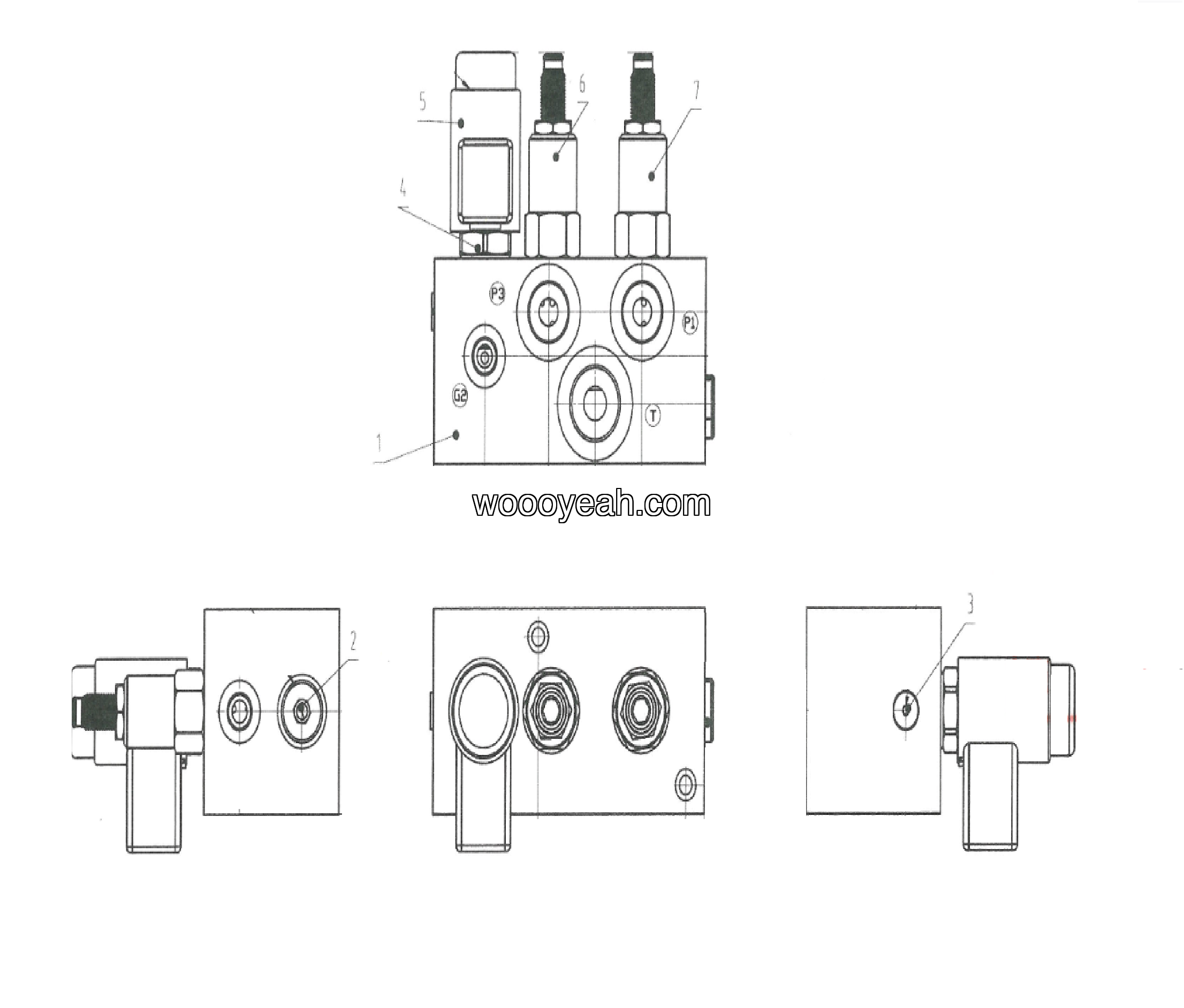 LGMG Off-Highway Dump Truck 2022 - Valve block - J1200-4120704253