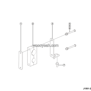 LGMG AT40 2025 - Bracket assy 01 - J1501-2715014252.S1B