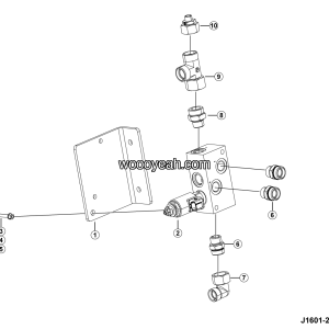 LGMG AT40 2025 - Hic valve installation - J1601-2716014018.S1A