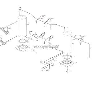 LGMG Off-Highway Dump Truck 2021 - Spray water tank assy - J3800-2738010192.S1F
