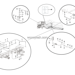 LGMG Off-Highway Dump Truck 2021 - Brake Radiator assy - J3800-2738010532