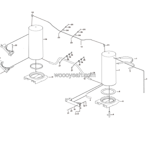 LGMG Off-Highway Dump Truck 2021 - Spray water tank assy - J3801-2738010262
