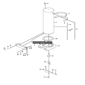 LGMG Off-Highway Dump Truck 2024 - Spray water tank assy - J3801-2738010621.S1A