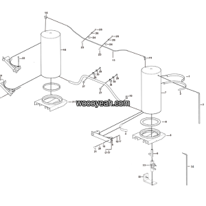 LGMG Off-Highway Dump Truck 2022 - Spray water tank assy - J3803-2738010262