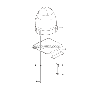 LGMG Off-Highway Dump Truck 2024 - caution light - K1301-2713013527.S1A