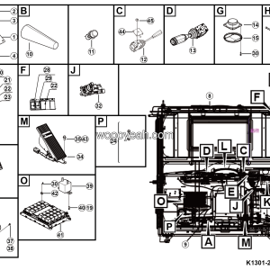 LGMG Off-Highway Dump Truck 2024 - Cab electrical system - K1301-2713014524.S1A