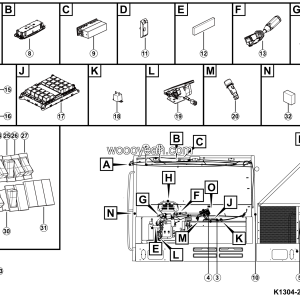 LGMG MT106H 2025 - Cab elec sys - K1304-2713015334.S1B