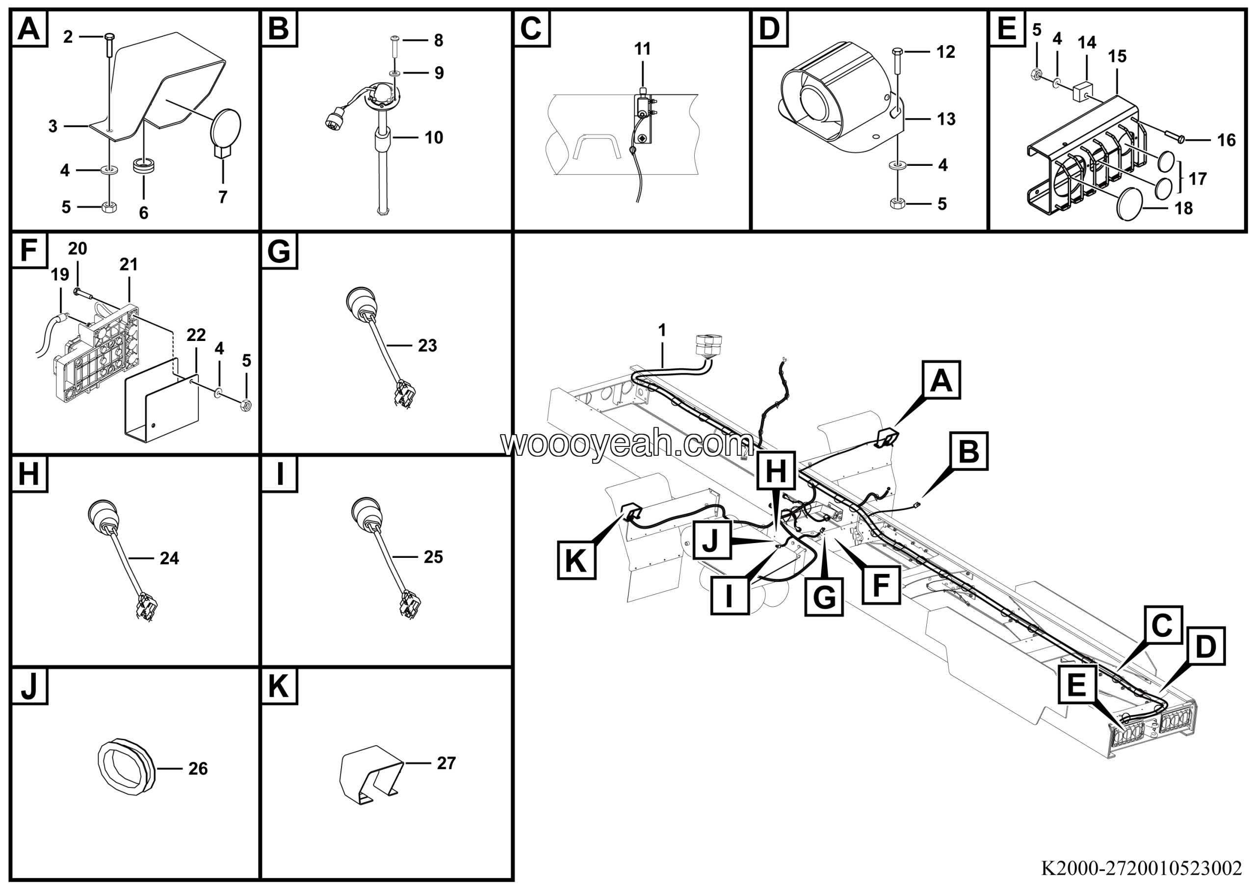 LGMG Mine Truck Mine Truck - System - K2000-2720010523002