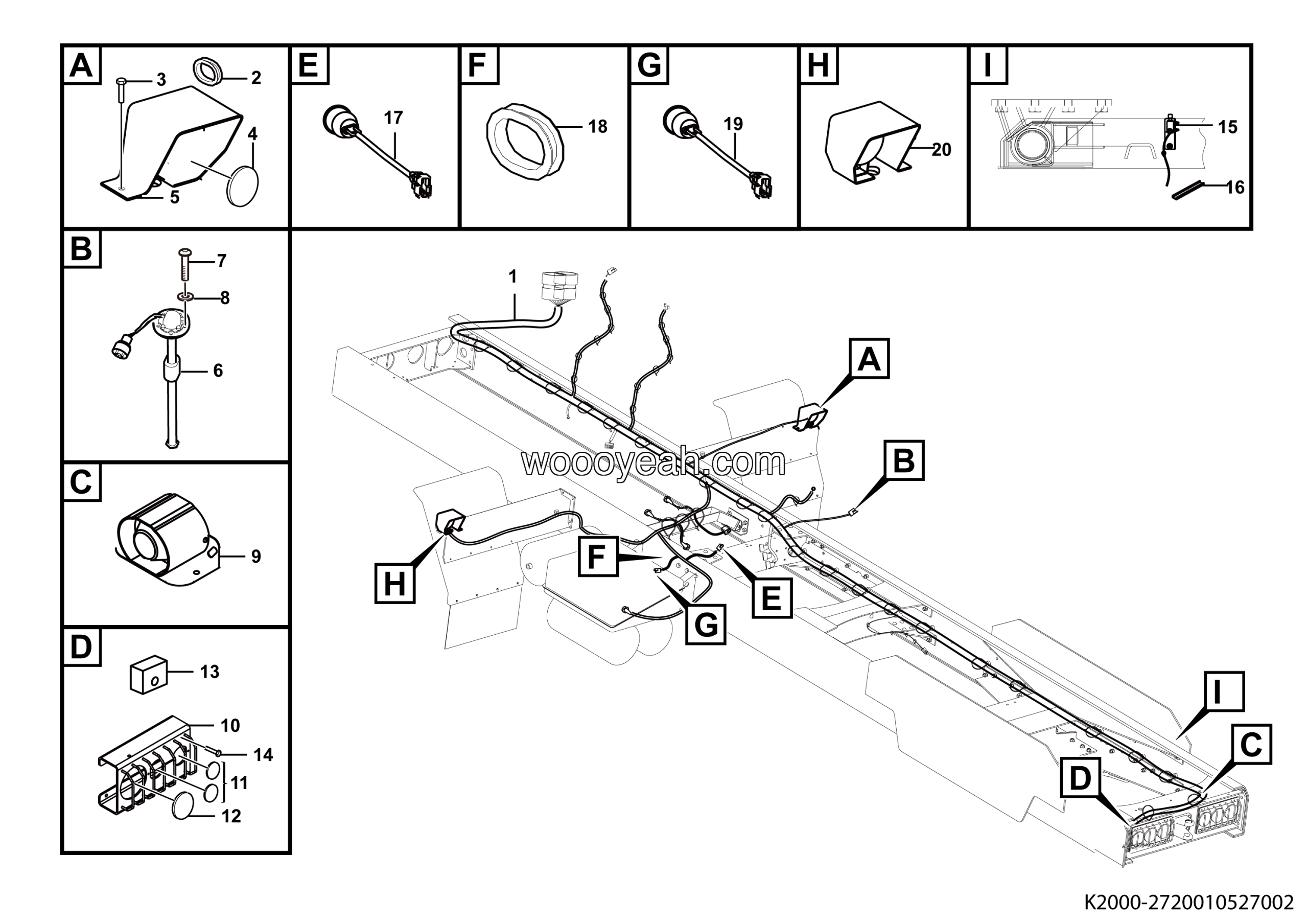 LGMG MT76 Mine Truck - System - K2000-2720010527002