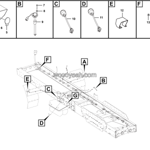 LGMG Off-Highway Dump Truck 2022 - Chassis electricity assy - K2000-2720010752