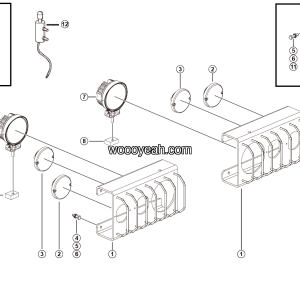 LGMG CMT66A 2025 - Tail signal module - K2000-2720016634.S1A