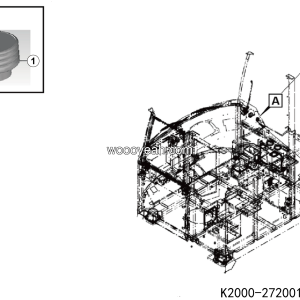 LGMG Off-Highway Dump Truck 2024 - Elec accessory supplied with truck - K2000-2720018105.S1A
