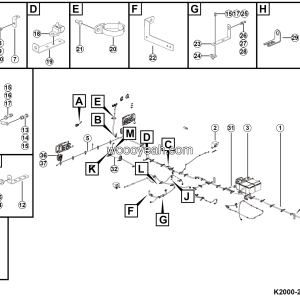 LGMG Off-Highway Dump Truck 2024 - Chassis elec sys - K2000-2720018437.S1A