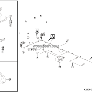 LGMG MT106 2025 - Chassis elec sys - K2000-2720019615.S1A