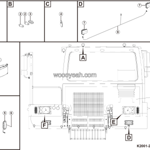LGMG Off-Highway Dump Truck 2023 - Cab electrical module - K2001-2720010726