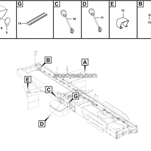 LGMG Off-Highway Dump Truck 2024 - Chassis electricity assy - K2001-2720010752.S1C
