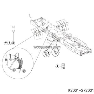 LGMG Off-Highway Dump Truck 2024 - Emergency steering electrical system - K2001-2720010927.S1B