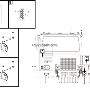 LGMG Off-Highway Dump Truck 2022 - Cab electrical module - K2001-2720012020.S1A