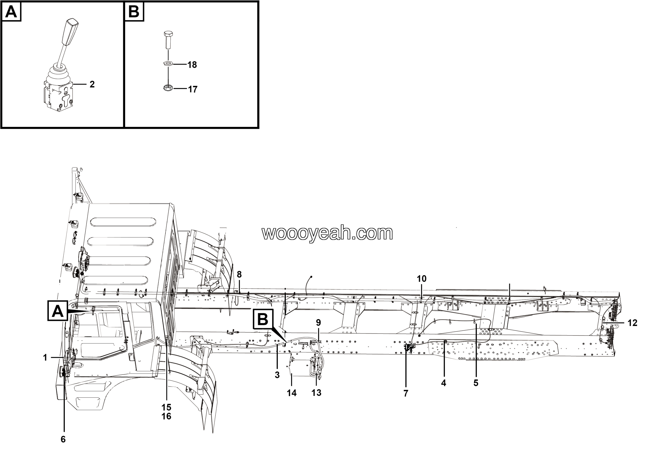 LGMG Off-Highway Dump Truck 2023 - Chassis electric system - K2001-2720014409.S1A