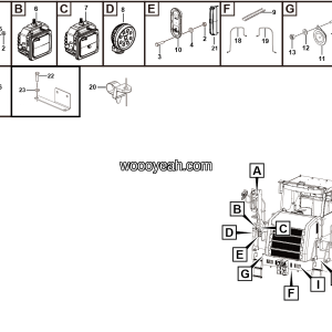 LGMG Off-Highway Dump Truck 2023 - Coverings electrical module - K2001-2720014515