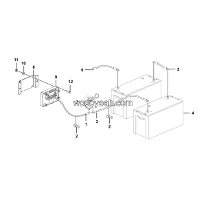 LGMG MT86H 2025 - Battery box electrical module - K2001-2720014870