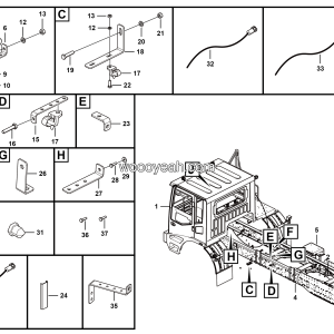 LGMG Off-Highway Dump Truck 2024 - Chassis electrical system - K2001-2720015390