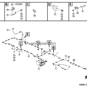 LGMG Off-Highway Dump Truck 2024 - Chassis elec sys - K2001-2720017528.S1A