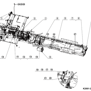 LGMG Off-Highway Dump Truck 2024 - Chassis elec sys - K2001-2720017683.S1B