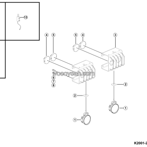 LGMG MT50 2025 - Tail signal module - K2001-2720017721.S1A