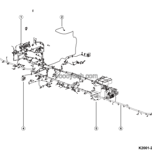 LGMG Off-Highway Dump Truck 2024 - Chassis elec sys - K2001-2720018601.S1B