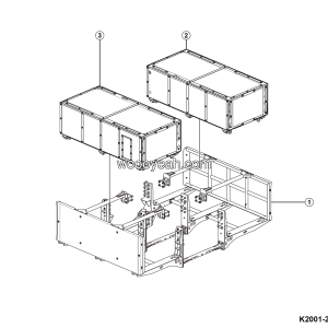 LGMG Off-Highway Dump Truck 2024 - Side battery holder assy - K2001-2720019181.S1A