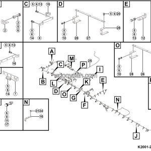 LGMG Off-Highway Dump Truck 2024 - Harness assy - K2001-2720019255.S1A