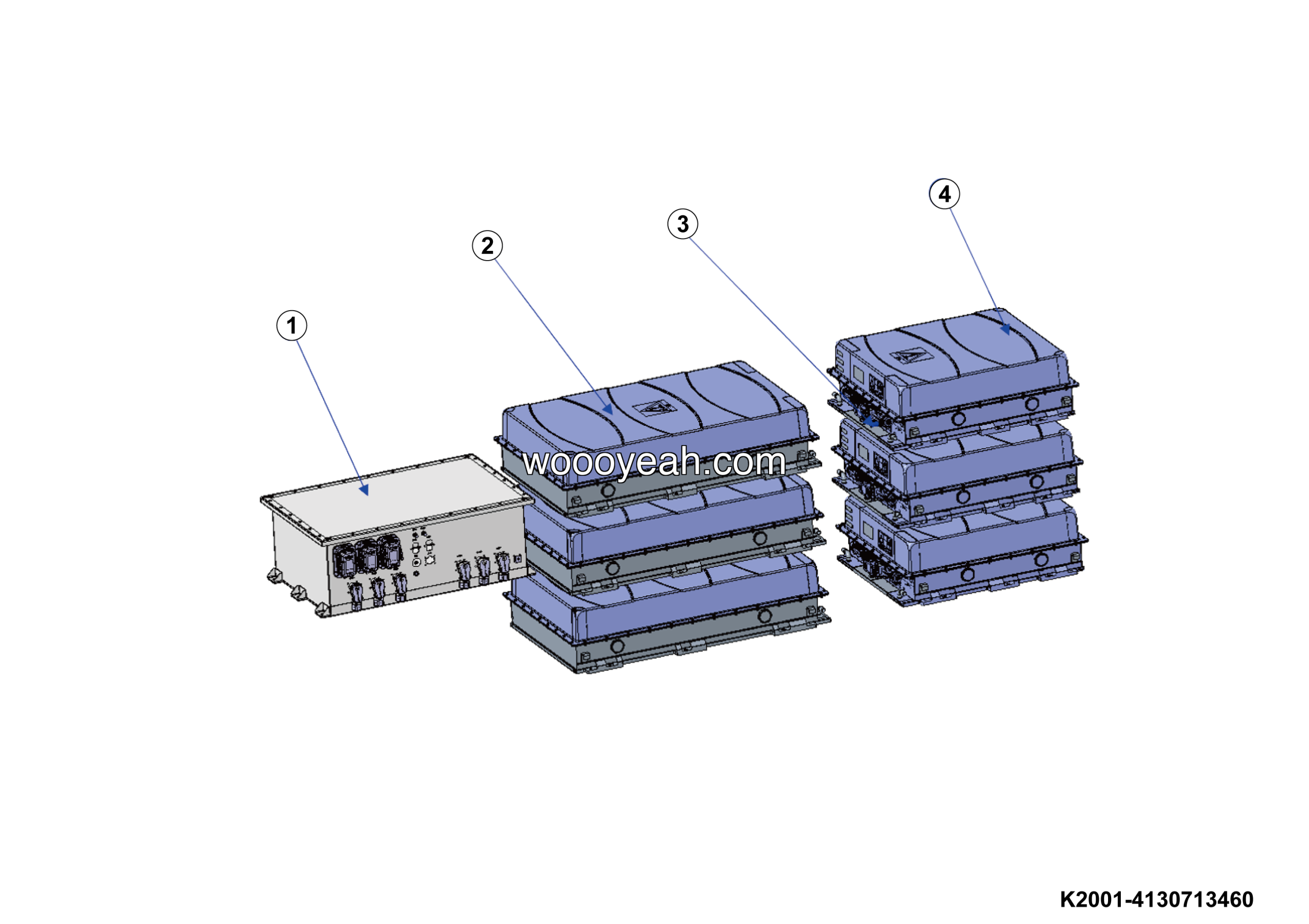 LGMG Off-Highway Dump Truck 2024 - Battery sys jlgb001hm186k01 - K2001-4130713460