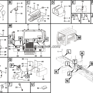 LGMG Mine Truck Mine Truck - Chassis electric system - K2002-2720010697
